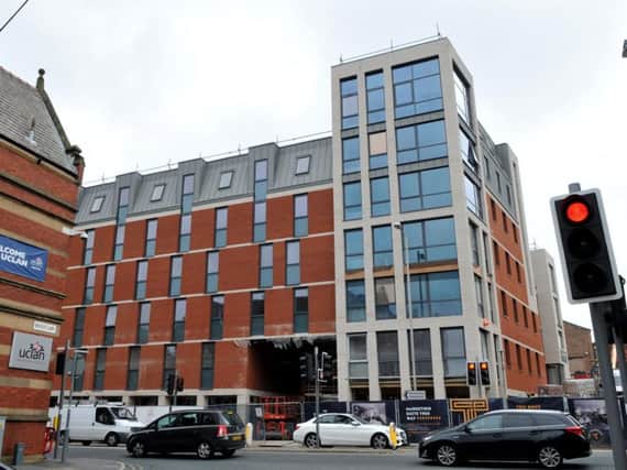 The Tramshed in Corporation Street was a purpose built accommodation block for students. Now, rules have been relaxed to allow other specific people to live there alongside undergraduates.