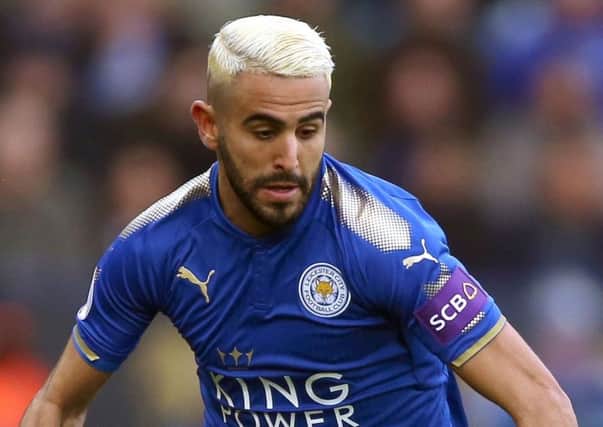 Leicester City's Riyad Mahrez
