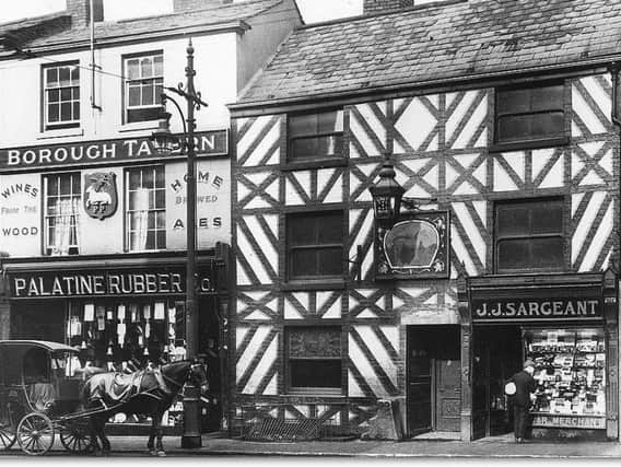 The Grey Horse and Seven Stars where Annie Stilton worked as a barmaid