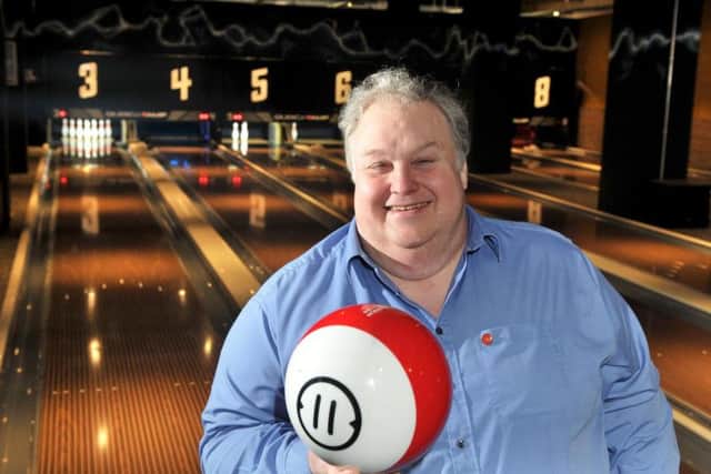 Level owner Simon Rigby at the entertainment complex's press preview last December.