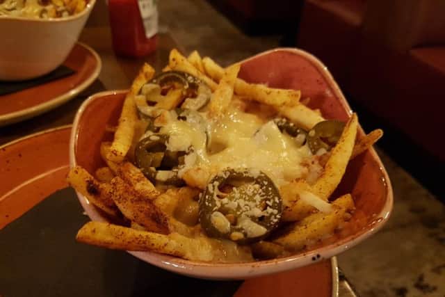 The very tasty 'dirty fries'.