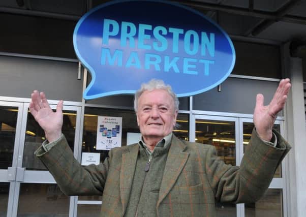 Richard Sargeant, 88, the oldest and longest standing in the market