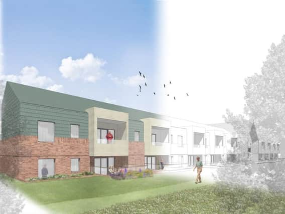 A design image of how the accommodation could appear