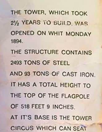 Rev Ron Feb 19 PE memories, shoe polish, Blackpool front and tower facts