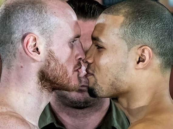 George Groves and Chris Eubank Jnr go head-to-head. Picture: World Boxing Super Series