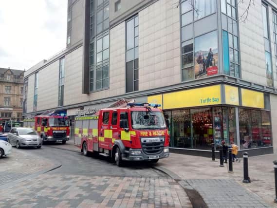 Some of the engines in Preston city centre