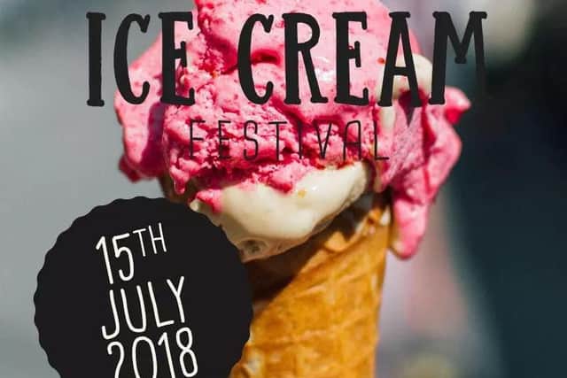 Garstang Ice Cream Festival is coming to town.