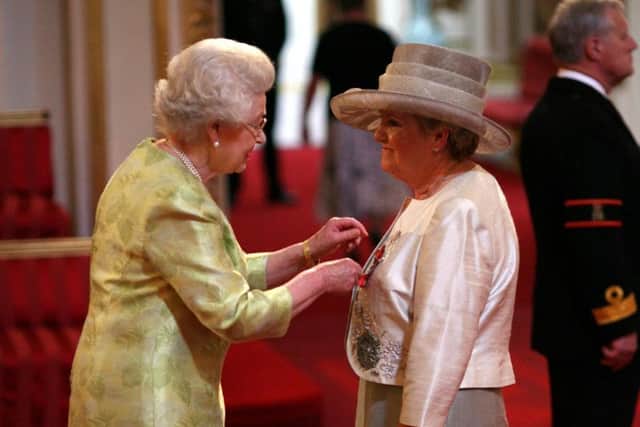 Norah was made an MBE by The Queen. Photo Martin Keene / PA.