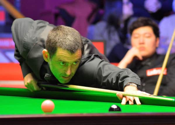 Ronnie O'Sullivan (above) beat Yan Bingham (eventphotos67)