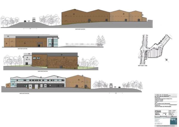 Proposed Althams Butchers site in Morecambe.