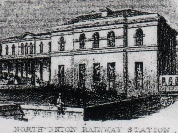 North Union Railway Station at Preston where John Neil was arrested
