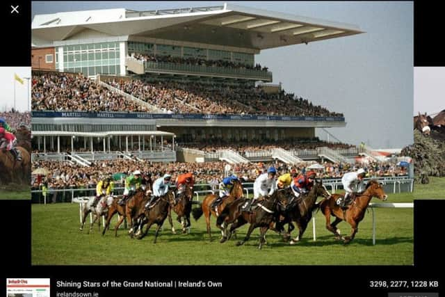 Rev reflections with Canon Ron Greenall February 27 2018 Goosnargh school taking part is 'Business is brilliant' Grand National at Aintree, old Robin Starch advert on a Hansom cab, one-strap clog,  iconic Leyland van and Bay Horse Station