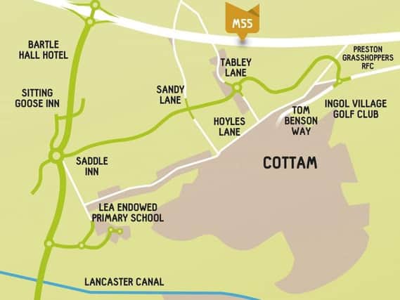 Plans will see the new 4.3km link road to the west of Preston connecting the A583 Preston to Blackpool Road at Lea with a new Junction 2 on the M55.

There will also be a 3.4km long East-West link road connecting to Lightfoot Lane, and Cottam Link Road linking to Cottam Way.