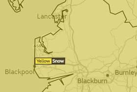 The yellow weather warning means residents should 'be aware'. Picture: Met Office