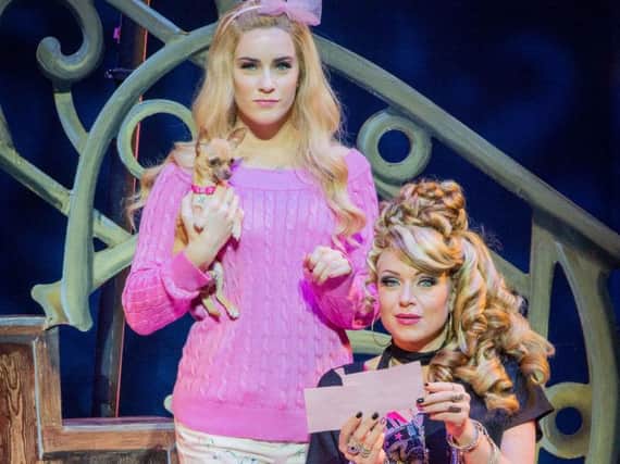Lucie Jone and Rita Simons in Legally Blonde which comes to the Grand Theatre this spring