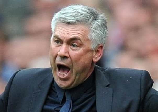 Former Chelsea manager Carlo Ancelotti