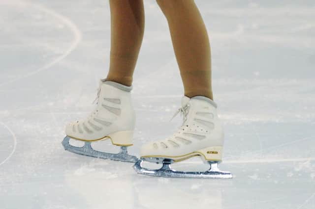 1 Dec 2016...'Junior Ladies' take part in the British Figure Skating Championships held at 'Ice Sheffield' . Picture Scott Merrylees