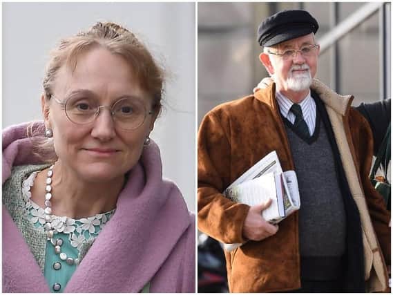 Danielle Perrett, 59, was sentenced alongside her ex-fiance Richard Barton-Wood, 68, for separately indecently assaulting the boy while he was in his early teens