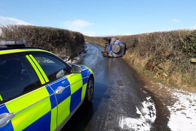 Drivers are being urged to take care on rural routes