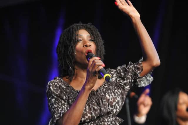 Heather Small in her natural environment - on stage