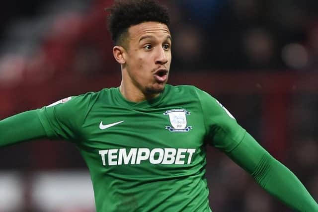 Callum Robinson is an attacking option for Preston's visit to Bolton