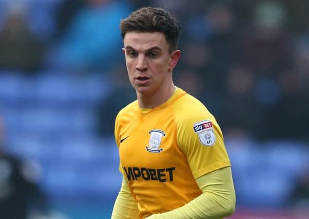Josh Harrop pictured after coming on as a substitute at Bolton on Saturday