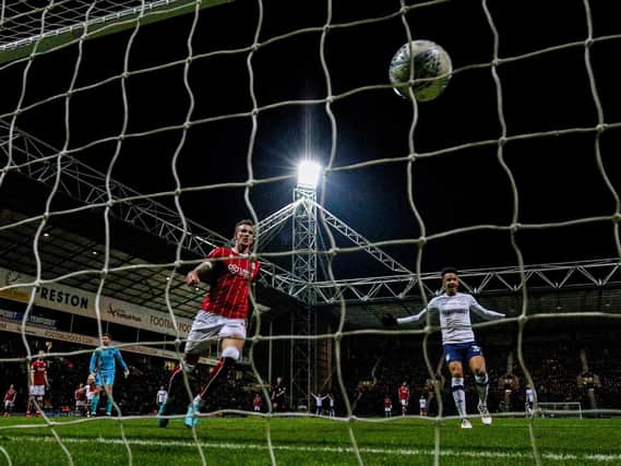 Alan Browne's chip finds the net to give PNE the lead