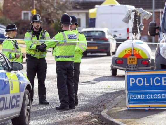 Police activity in a cul-de-sac in Salisbury near to the home of former Russian double agent Sergei Skripal