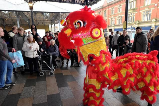 Alongside the ceremony and celebrating the opening, there was live entertainment including a Chinese Dragon, dancers and a popular female vocalist performing.