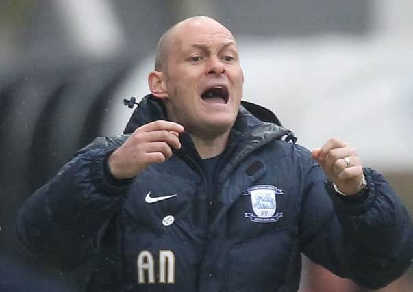 North End manager Alex Neil pictured during the defeat by Fulham on Saturday
