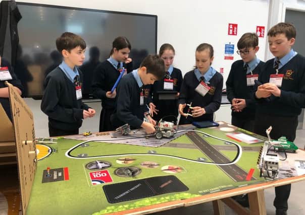 A team from Archbishop Temple CE High School is through to the national finals of the Tomorrows Engineers EEP Robotics Challenge after winning the North West heat