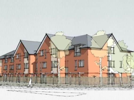 A design image of the new facility