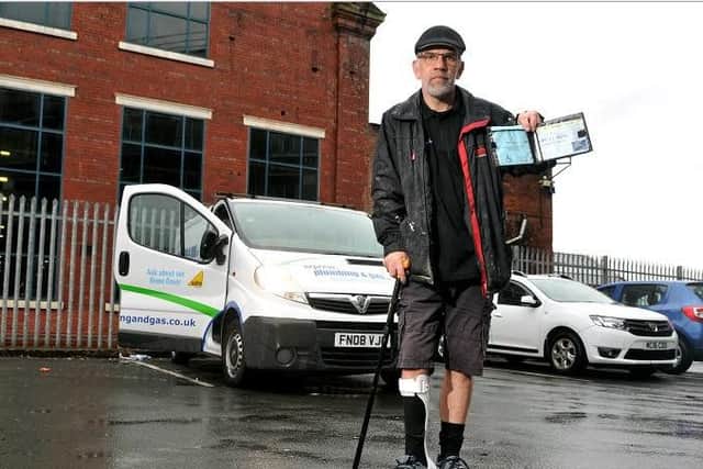 Chris, who lost his foot in an accident in 2002, admitted that he parked behind the car in frustration after repeatedly seeing able-bodied drivers parking in disabled spaces.