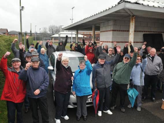 Bowlers at Lancashire Sports Association were locked out of their greens on Monday, March 12.