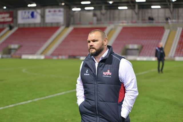 Keiron Cunningham and Derek Beaumont are hunting for a new head coach