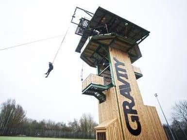 Dare you take up the Gravity Drop Challenge in Lancaster?
