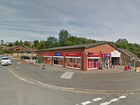 Police were called  to reports of a robbery at the One Stop shop on Carr Lane, Chorley.