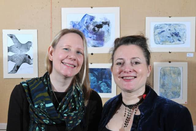 Samantha Blackburn and Julia Swarbrick of No Label Arts