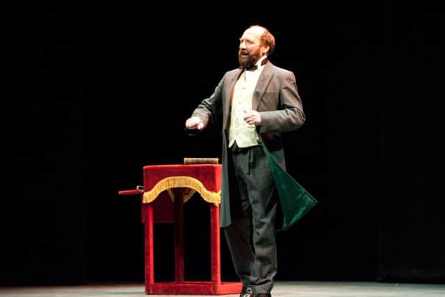 Gerald Dickens performing Nicholas Nickelby