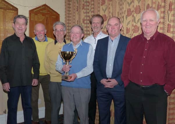Elite Snooker A,  winners of the Richard Smith Knockout Cup