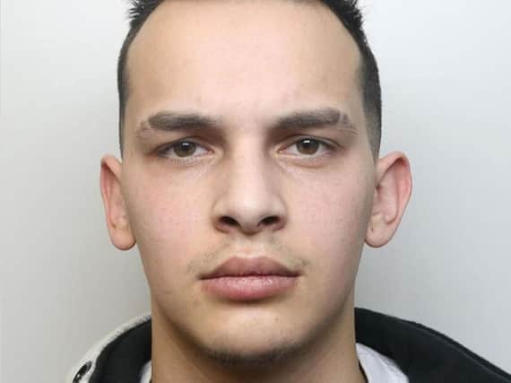 Patrik Gunar who has been jailed for three years at Derby Crown Court for robbing a 12-year-old girl of her mobile phone picked on his victim because she was "easy prey". Photo credit: Derbyshire Constabulary
