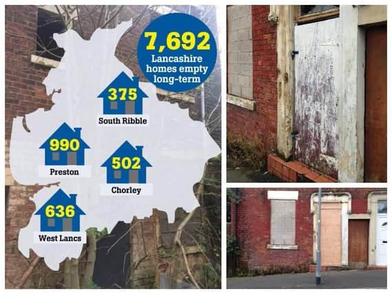 Empty homes in Lancashire
