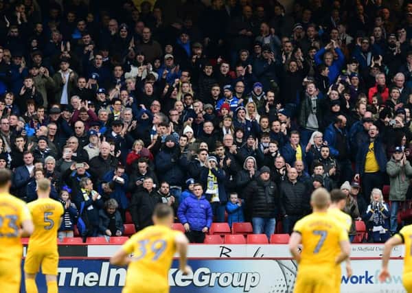 PNE fans have followed their side in good numbers this season
