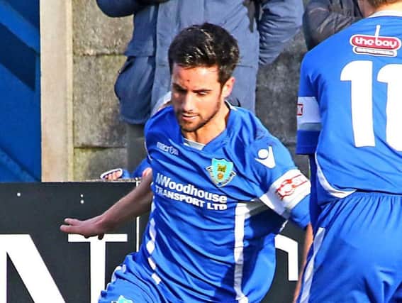 Current Lancaster City player Paul Jarvis struck the winning penalty for Chorley when the two sides met in the final of the LFA Challenge Trophy in 2016
