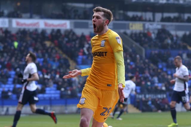 Tom Barkhuizen has been in fine form for Preston this season, starting all but one game in the Championship.
