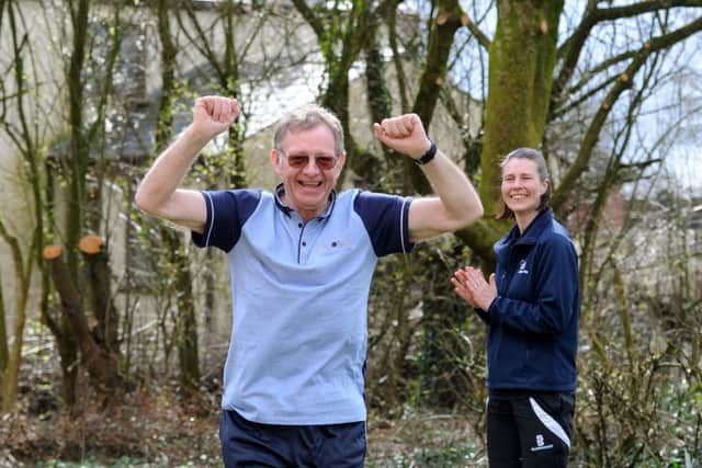 Barry Stokes has lost 8 stone in the last year so that he can be a donor option for his son who has suffered kidney damage because of suffering from a rare cancer.
Barry lost the weight with the help of Sarah Holden of ABL