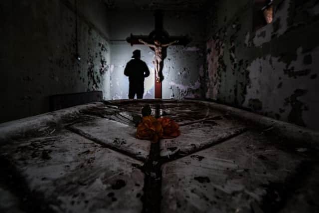 During his latest exploration Dan discovered a morgue at the site of the former St Joseph's Orphanage PIC: exploringwithfighters