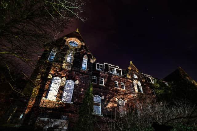 The imposing facade of St Joseph's in Preston as captured by exploringwithfighters