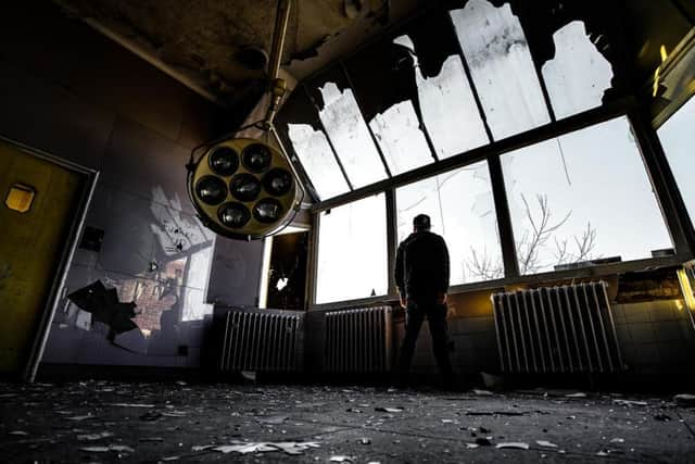 The former operating theatre at St Joseph's Hospital PIC: exploringwithfighters