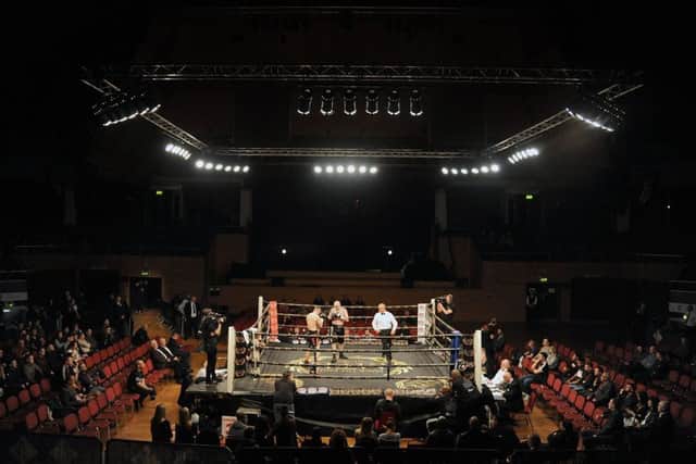 Preston Guild Hall hosted an evening of televised boxing with several local fighters in action on Saturday night